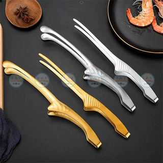 (1ชิ้น) ที่คีบปิ้งย่าง 24-29 ซม มี 3 แบบ สีเงิน,ทอง ที่คีบบาร์บีคิวสแตนเลส ที่คีบเนื้อย่างวางตั้งได้