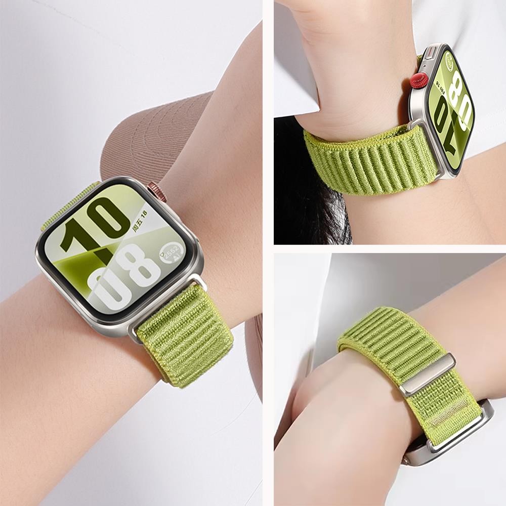 อย่างเป็นทางการห่วงไนลอนสําหรับ For Huawei Watch Fit 4 Pro สายคล้องคอกีฬา Smartwatch สําหรับ for Fit4 Fit3 4pro band สร้อยข้อมือสายนาฬิกา