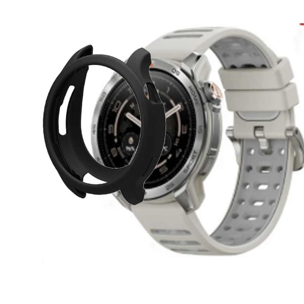 เคส Mibro Watch GS Pro2 Case กรณีซิลิโคนป้องกันฟิล์มสําหรับ Mibro นาฬิกา GS Pro2 สมาร์ทนาฬิกาปลอกแก้วป้องกันหน้าจอ Smartwatch ฟิล์ม