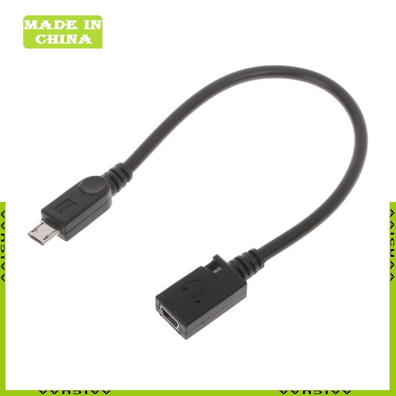AA Mini USB Female to Micro USB Male Adapter Connector Cable สําหรับเครื่องเล่น MP3 MP4