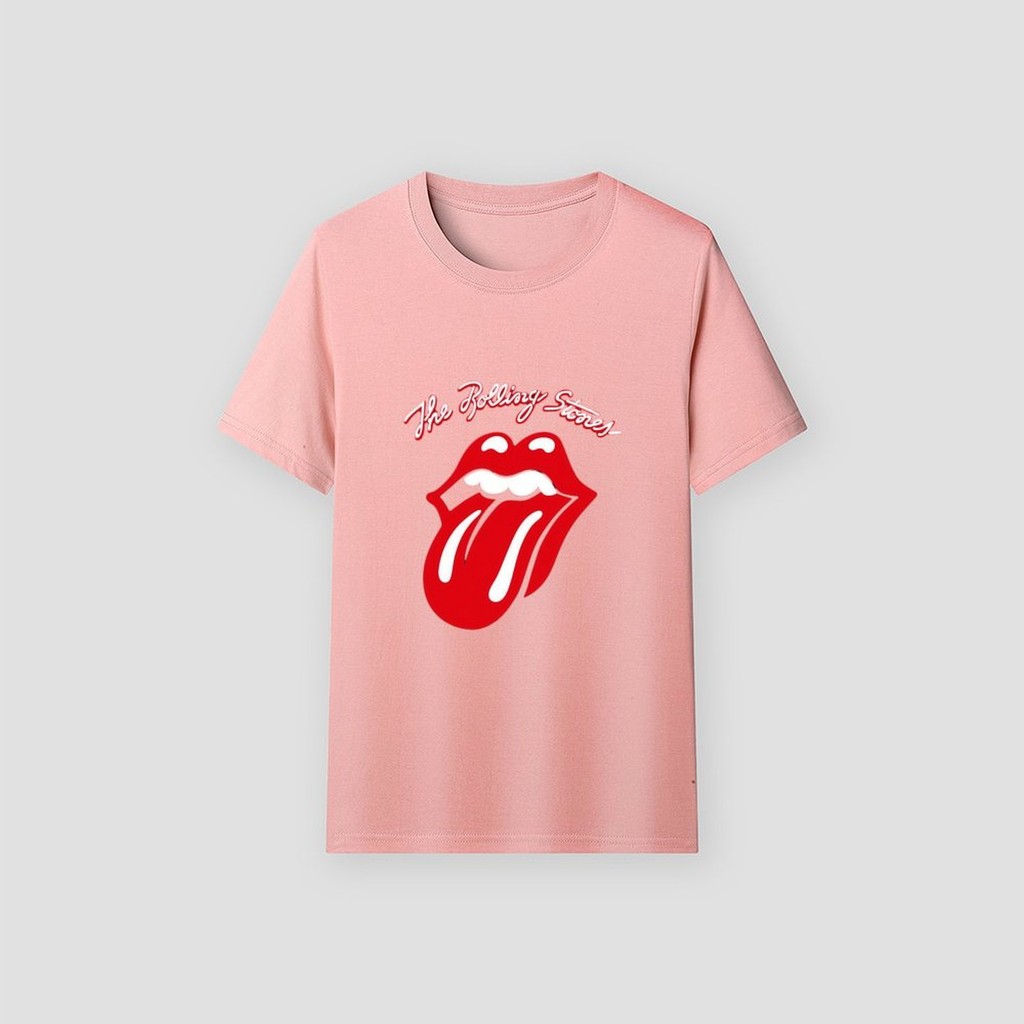 [OLO] ฤดูร้อนผู้หญิงบางรอบคอหลวมสบายๆแขนสั้นเสื้อยืด