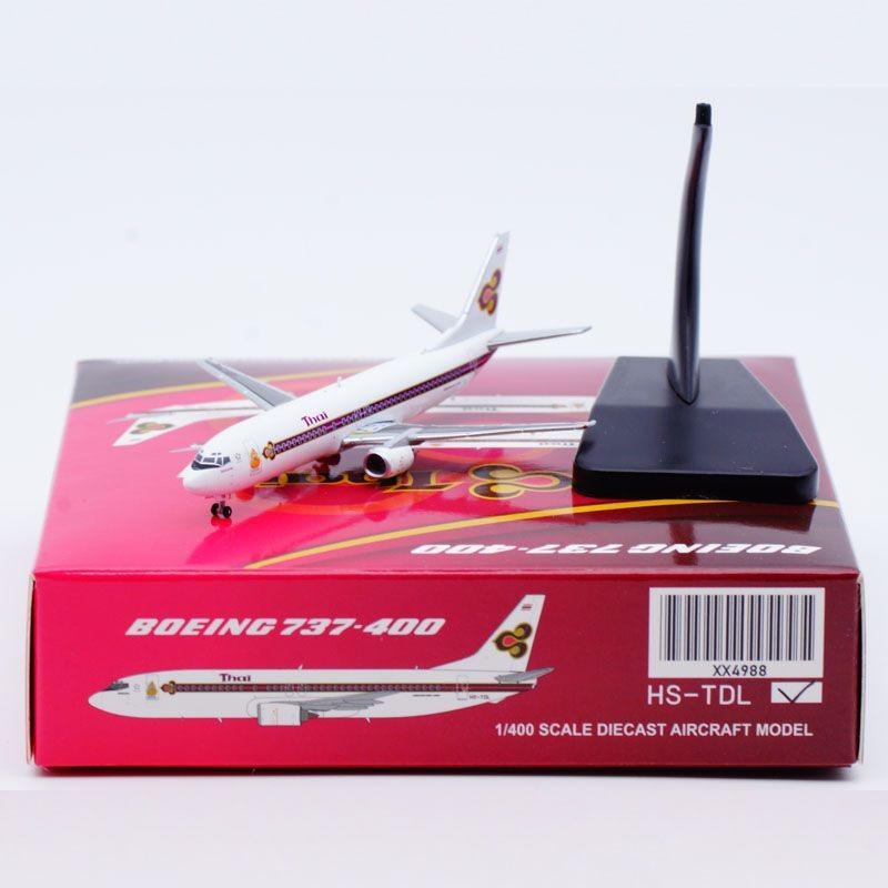 1: 400 JC Wings Alloy Airliner รุ่น Thai Airlines B737-400 HS-TDL
