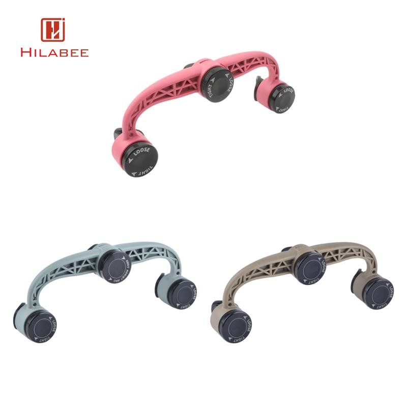 HILABEE ตกปลา Bobbin Knottedr แบบพกพาน้ําหนักเบา Fg Line Wire Knotting เครื่องมือ