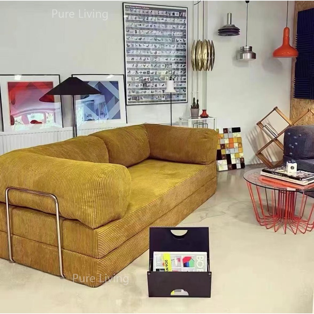 ApeHome ผู้เอนกายบีบอัดโซฟาพักผ่อนพับห้องนั่งเล่นมัลติฟังก์ชั่ Teddy sofa