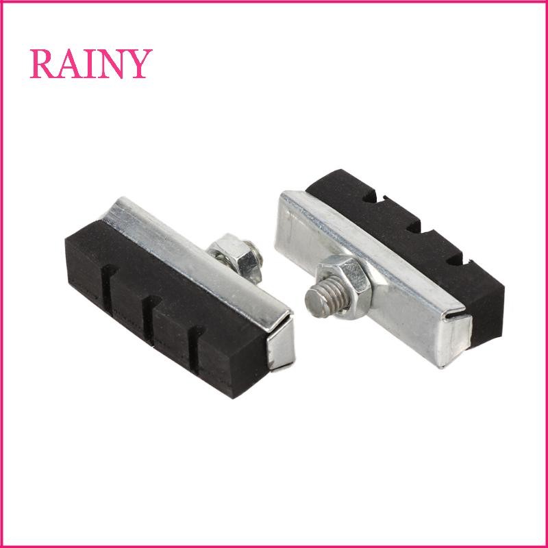 V Brake Pads Rubber Shoes Black Blocks Durable MTB Road Bike Accessories