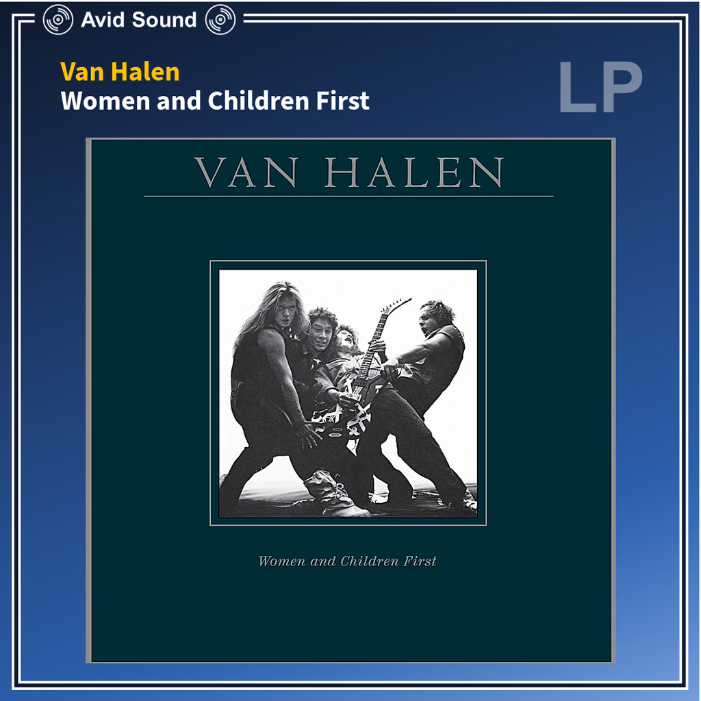 แผ่นเสียง Van Halen Women and Children First ใหม่ ซีล Van Halen Vinyl LP