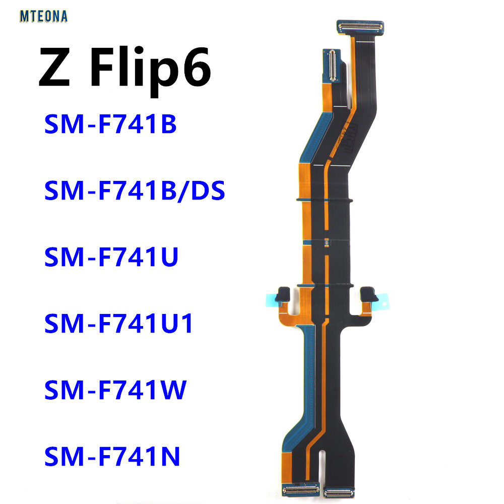 เมนบอร์ด Flex สําหรับ Samsung Galaxy Z Flip6 F741 SM-F741B LCD เมนบอร์ดเชื่อมต่อ Flex สําหรับ ZFlip 