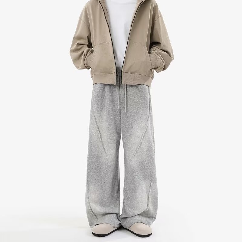 TLHGQ กางเกงกีฬาผู้ชาย สไตล์อเมริกัน คุณภาพเยี่ยม เหมาะสำหรับทุกคน - รูปที่ 2