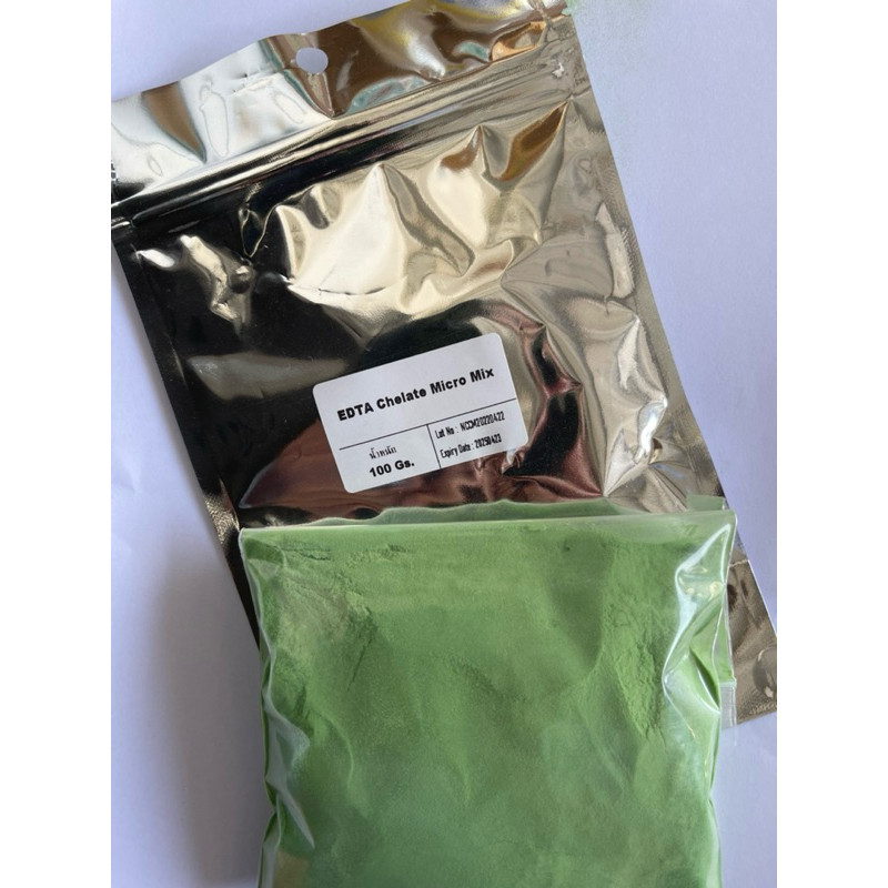 จุลธาตุรวม คีเลทรวม EDTA แบ่งบรรจุ จุลธาตุอาหารรวมสำหรับพืช Chelate EDTA - รูปที่ 2