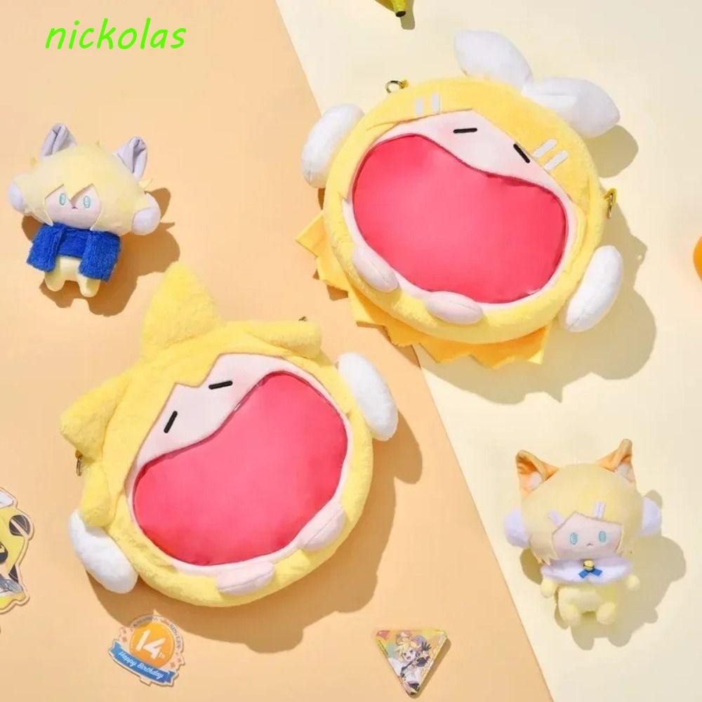 NICKOLAS Kagamine Rin กระเป๋า, Vocaloid Kagamine Len Tian Guan Ci Fu กระเป๋าสะพาย, Casual Heaven อย่