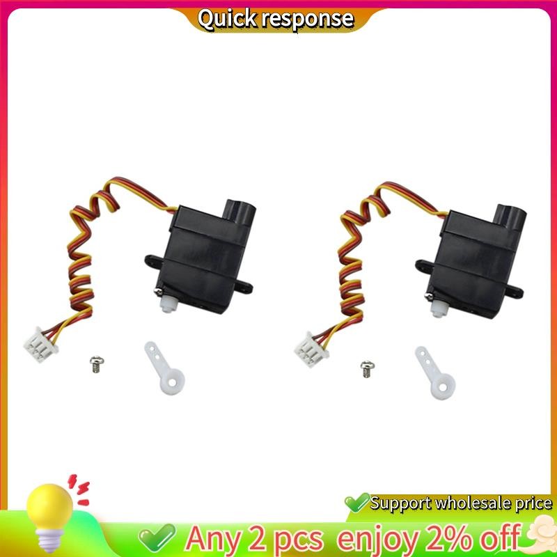 ในสต็อก-2 ชิ้น V966.011 Servo สําหรับ V966 V911S V977 V988 V930 V931 XK K110 A600 A430 A800 RC เฮลิค
