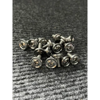 น็อตคอนโซลมีบูชM5x12,x15x25 M6x15,x20 หัวCNC-AAx2 น็อตชุดสีเลส