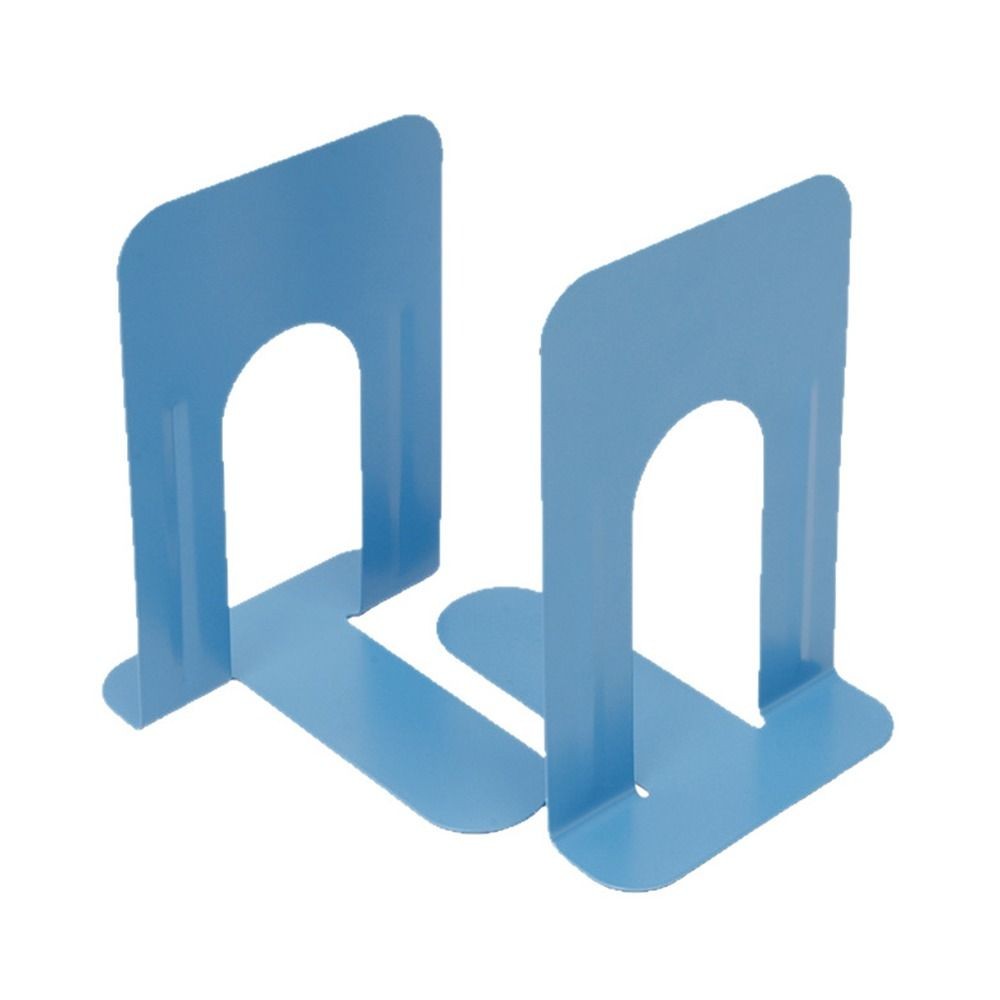 UAENAU 1/2PCS Bookends,โลหะL-Shaped Book Stand,คุณภาพสูงหนาลื่นโต๊ะชั้นวางหนังสือหนังสือบ้าน - รูปที่ 6