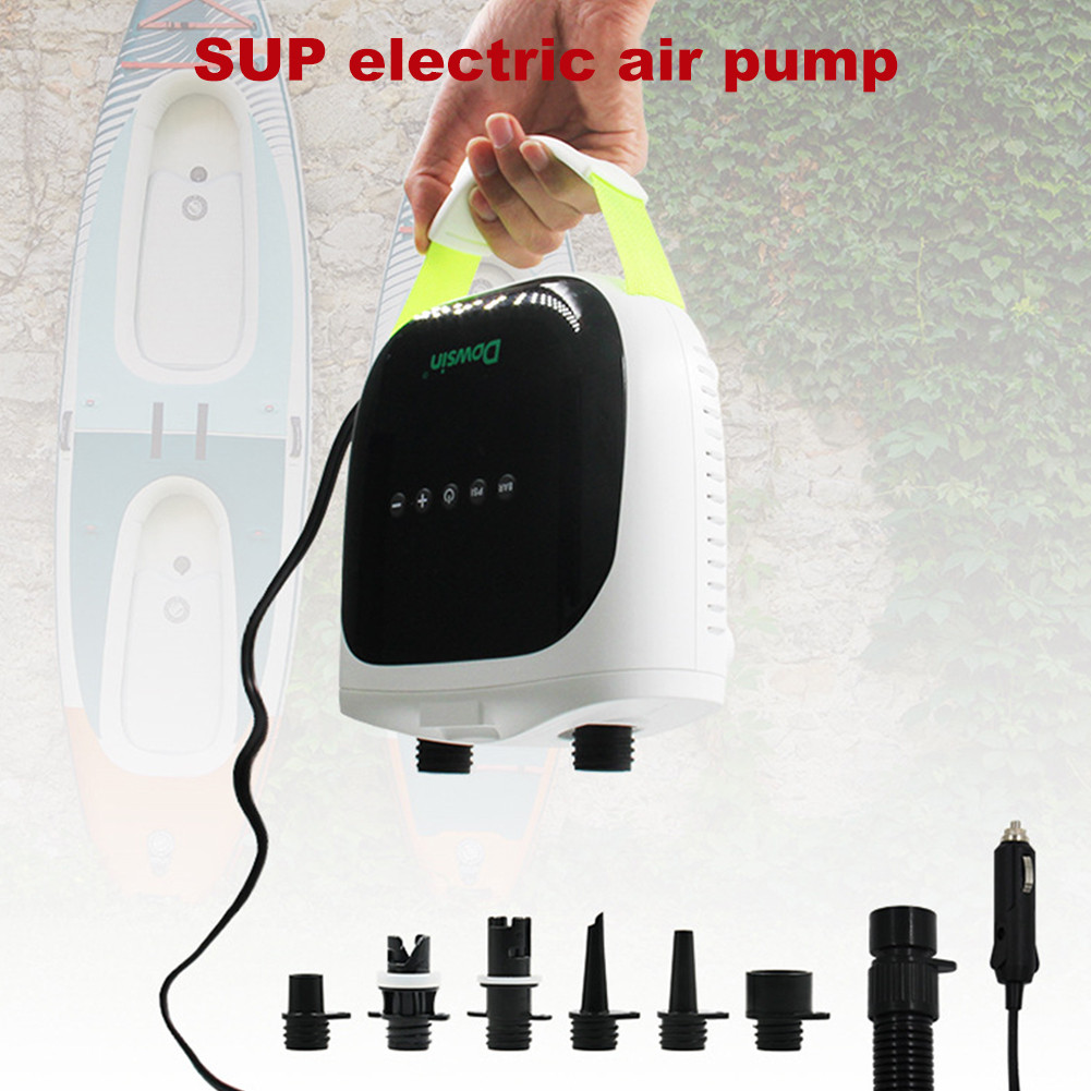 ปั๊มลมไฟฟ้า 20PSI Paddle Board Pump Dual Stage Inflation Portable SUP Pump
