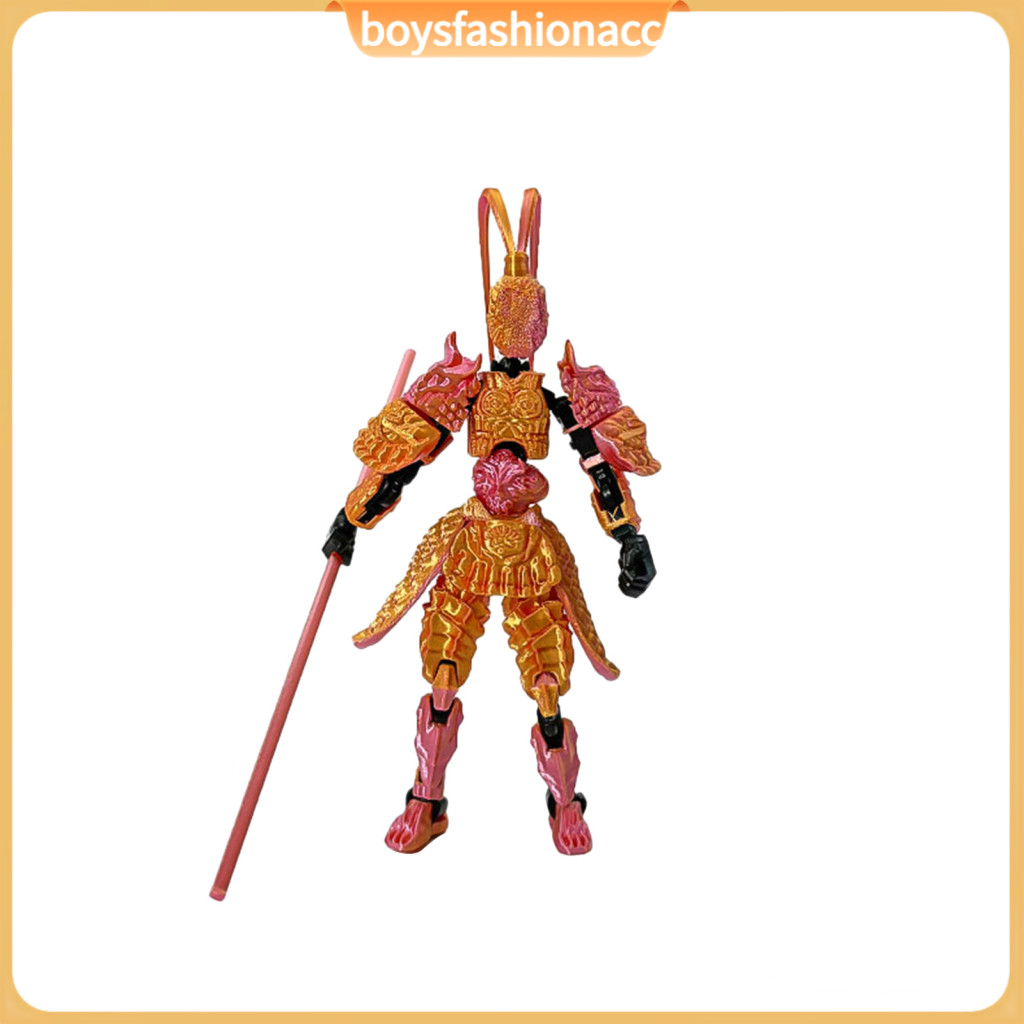 BF 3d พิมพ์ Wukong รูป Wukong Action Figure 3d พิมพ์ Monkey King Action Figure พร้อมข้อต่อที่สามารถเ