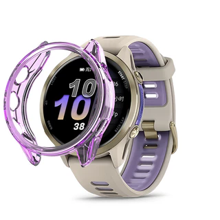 กรณี TPU อ่อนครึ่งเชลล์กรอบป้องกันหน้าจอสำหรับ Garmin Forerunner 970