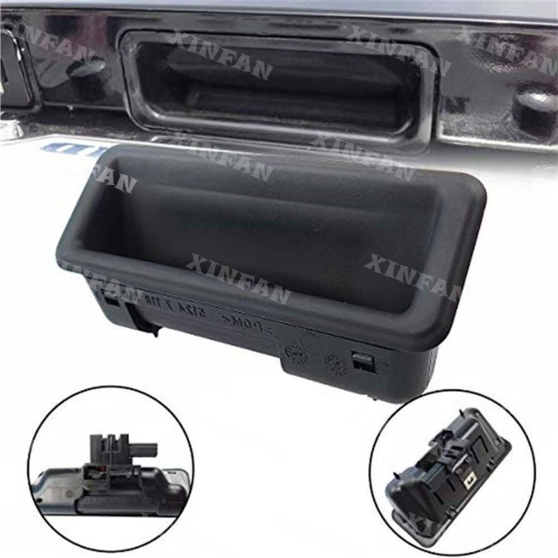 สําหรับ Bmw E90 E60 E70 E82 E82 E88 E91 กระเป๋าเดินทาง Trunk ฝาครอบปุ่มด้านหลัง Baffle สวิตช์ประตู 5