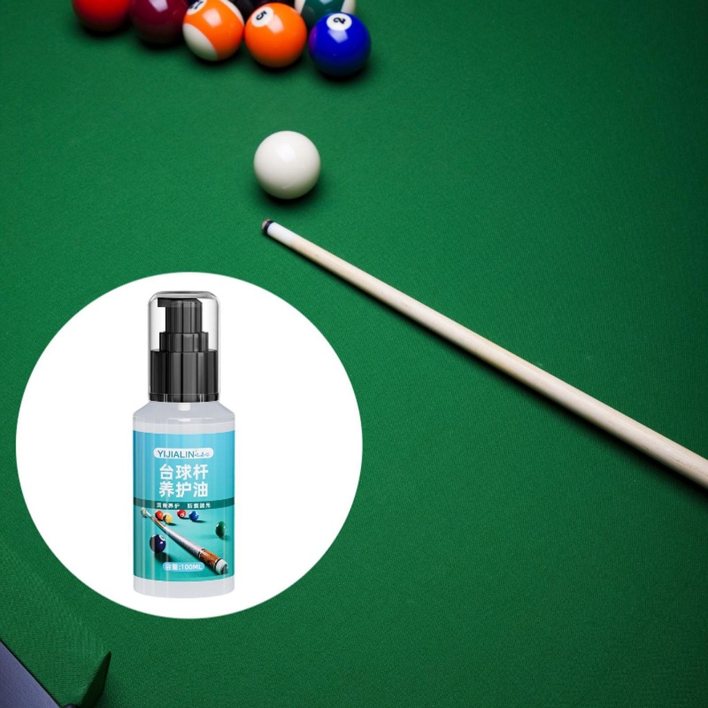 Pool Cue Oil สเปรย์ทำความสะอาดและเคลือบไม้ cue shaft