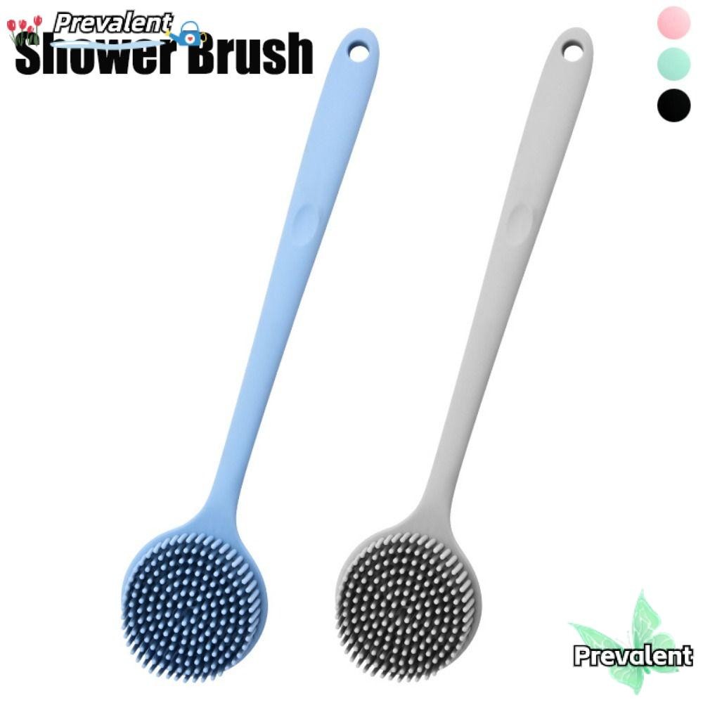 ขัดกลับเตรียม สําหรับอาบน้ํา,แปรงอาบน้ําขนแปรงนุ่มกันลื่น,ซิลิโคนอ่อนนุ่มคุณภาพสูงด้ามยาว15นิ้วแปรงอาบน้ําสุขภาพผิว