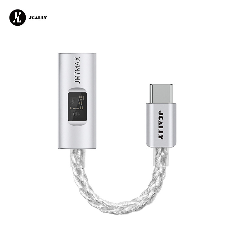 JCALLY JM7 MAX HIFi ถอดรหัสเครื่องขยายเสียงหูฟัง 31993 dual core SGM8262 ถอดรหัสเสียงหูฟัง Type-C