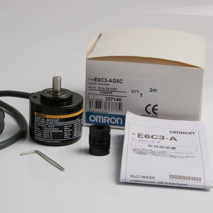 **** ตัวเข้ารหัสหมุนได้ Omron E6C2-CWZ6C CWZ5B Z1X 3E 1,000P 360P 2,000P