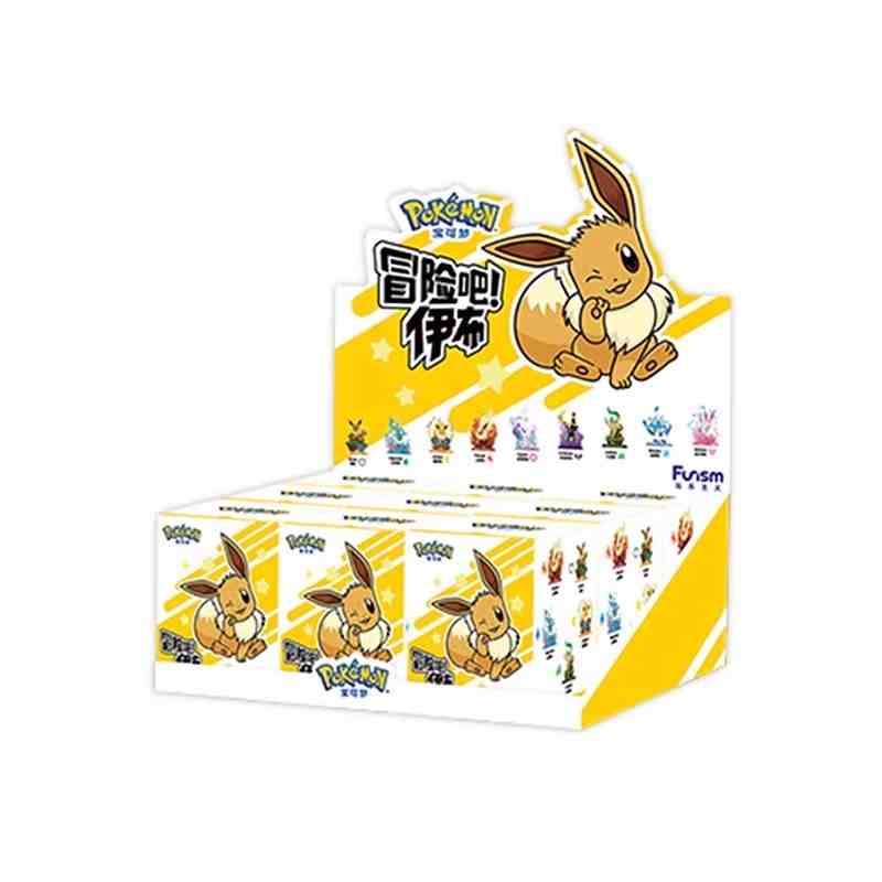 Playmax Pokémon Adventure Eevee Blind Box – Vaporeon, Flareon, Jolteon, Glaceon, Sylveon Anime Figur