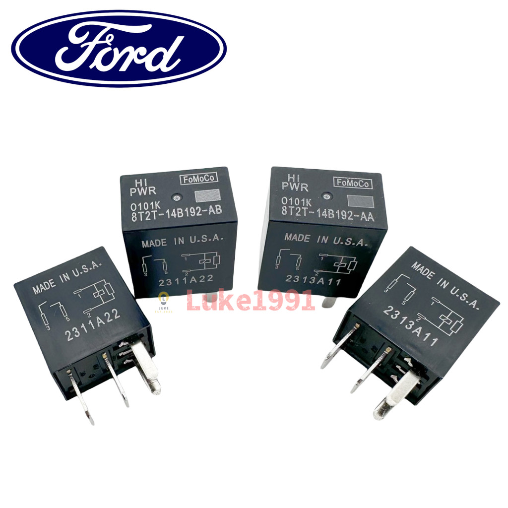 FORD 8T2T-14B192-AB FORD 8T2T ใหม่ Mondeo พัดลมเครื่องปรับอากาศรีเลย์ 8T2T-14B192-AA AB BA G8HE-1C7T