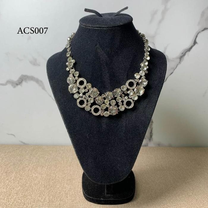 เครื่องประดับลูกปัดเจ้าสาวสร้อยคอปาร์ตี้สมัยใหม่ ACS007