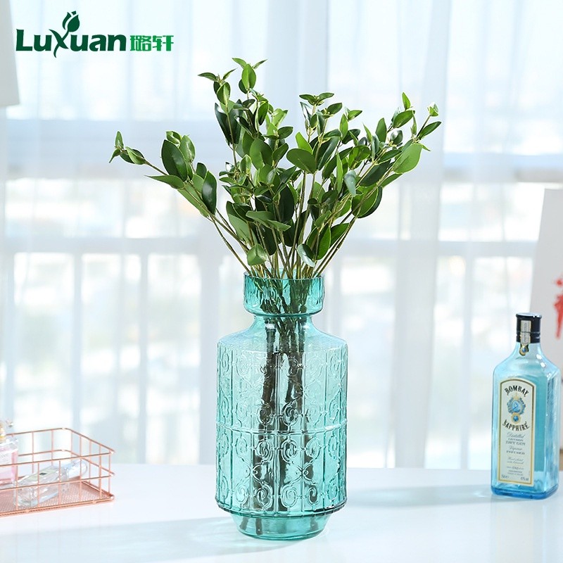 Zhu Muye Nordic ins พืชจําลองรู้สึกจําลองพืชสีเขียวตกแต่งบ้าน