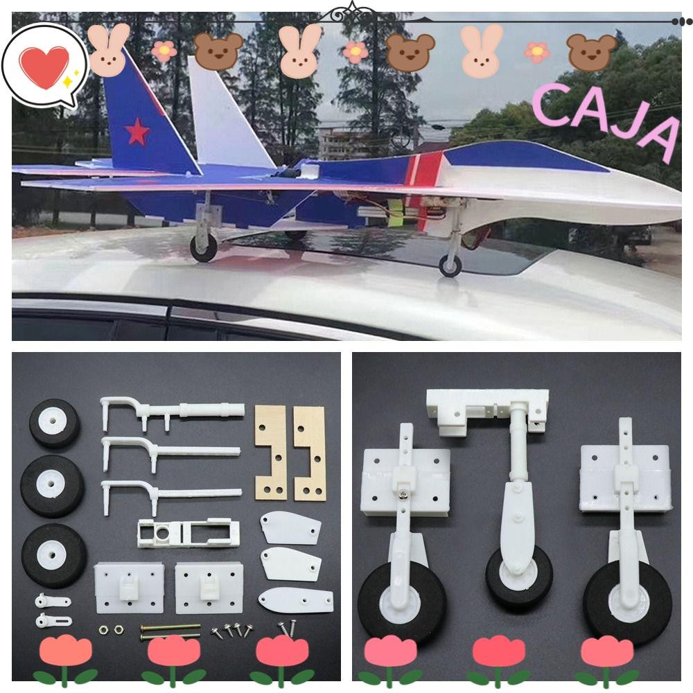 CAJA1 RC เครื่องบิน Landing Gear, DIY น้ําหนักเบา SU27 ชุดประกอบ, ของเล่น Quadcopter พวงมาลัยปีกคงที