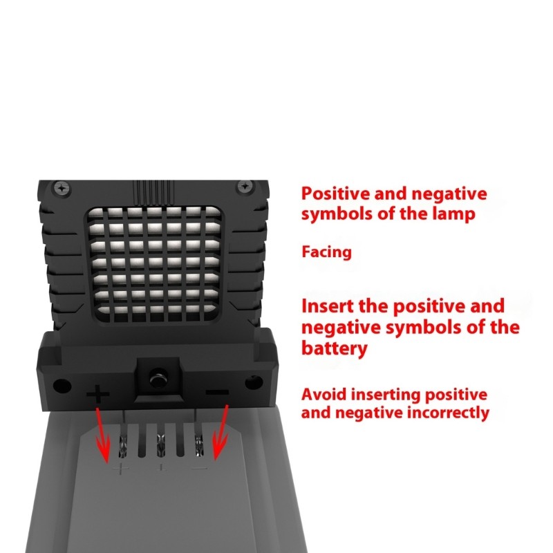 LED Work Light, Power Tool Parts High Brightness Outdoor Searchlight  Universal Adjustable - รูปที่ 7