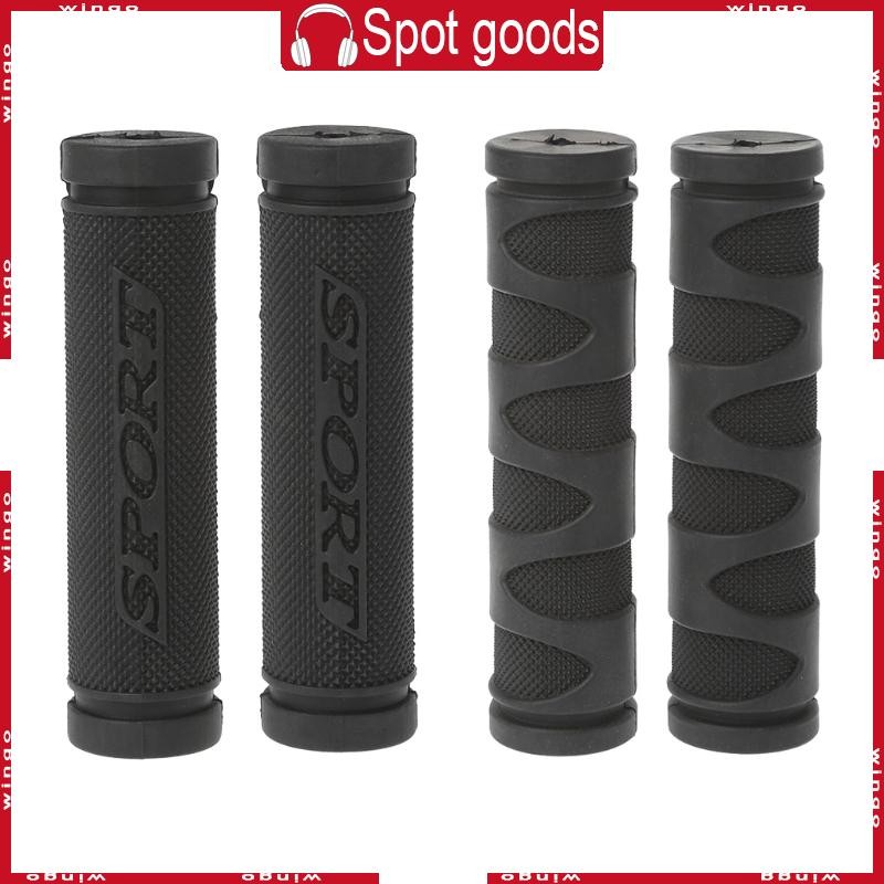WIN Grips Handlebar ขนาด 22 มม., ยางนุ่ม สำหรับจักรยานเสือภูเขา
