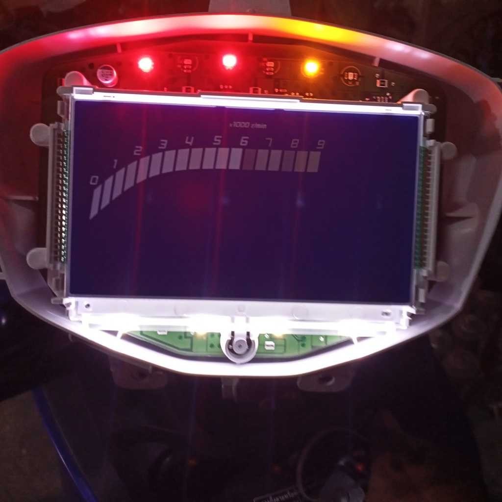 ชุด​ซ่อม​เรือน​ไมล์ ​Yamaha​ Exciter 2022 ชุดฟิล์ม (  จอขาวดำ )