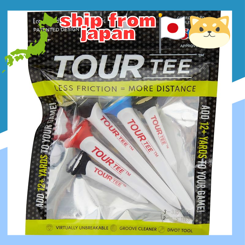 Tour Tee COMBO Golf Tees (Set of 5) Mix