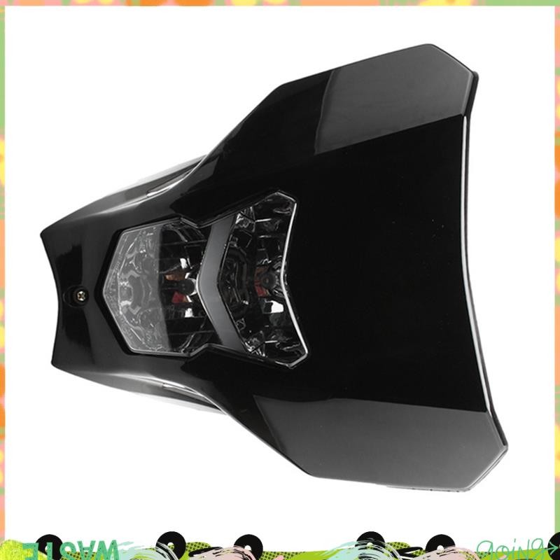 Off-Road Ghost Face Mask ฝาครอบไฟหน้ารถจักรยานยนต์ฮาโลเจนสําหรับ CRF450L CRF450XR CRF 450L 450XR 450