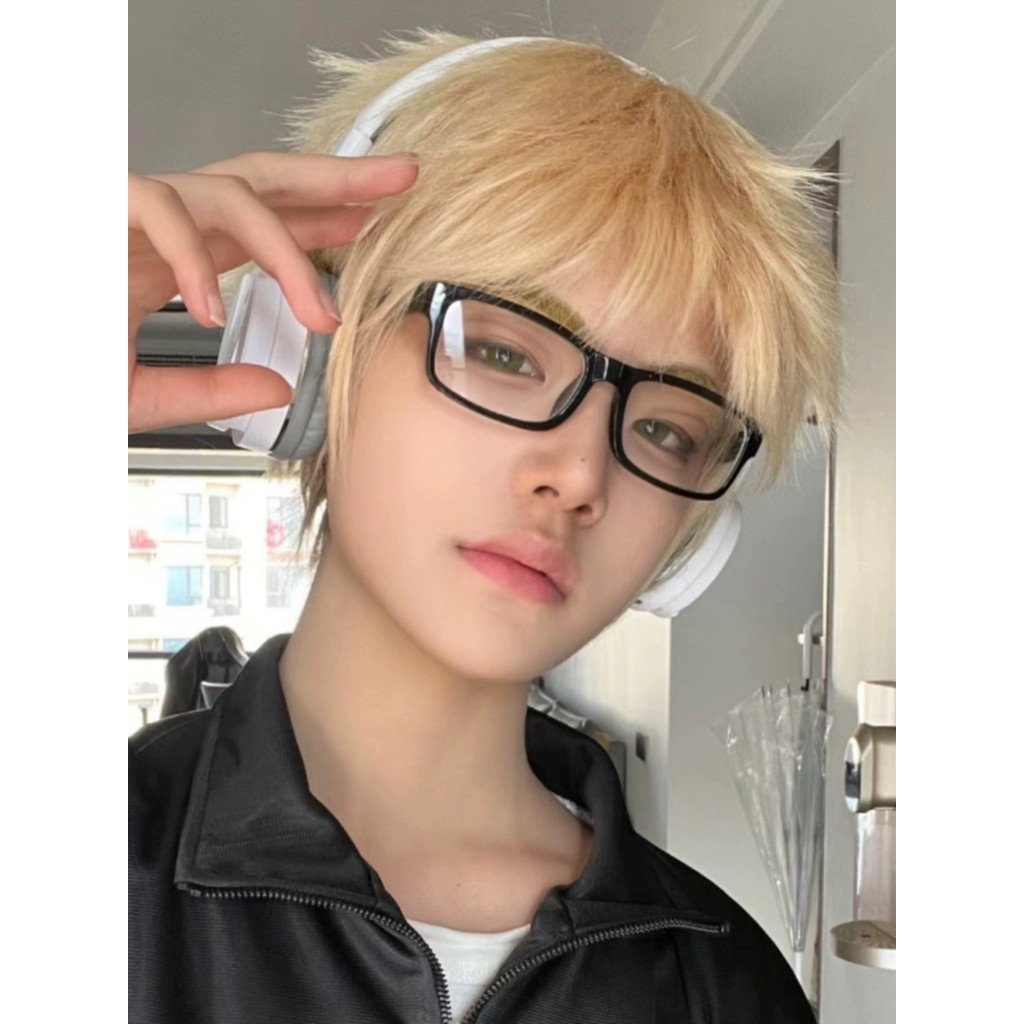 Future Star แว่นตาแฟชั่น 0~-425° แว่นตาสายตาสั้น ป้องกันแสงสีฟ้า กรอบแว่นตาสีดำ เวอร์ชั่นเกาหลี Y2K - รูปที่ 7