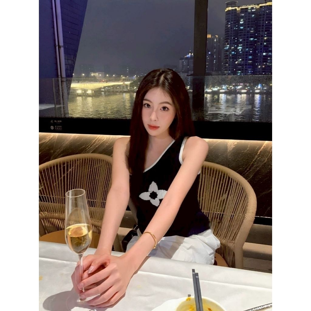 Moonlingพร้อมส่งจากไทย เสื้อกล้ามไหมพรม น่ารักๆ รูปที่ 7