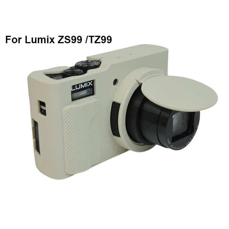 กรณีสําหรับ Panasonic Lumix ZS99 กล้องป้องกันกรณี tz99 ซิลิโคนอ่อนนุ่มฝาครอบกันฝุ่น Anti-fall Anti-s