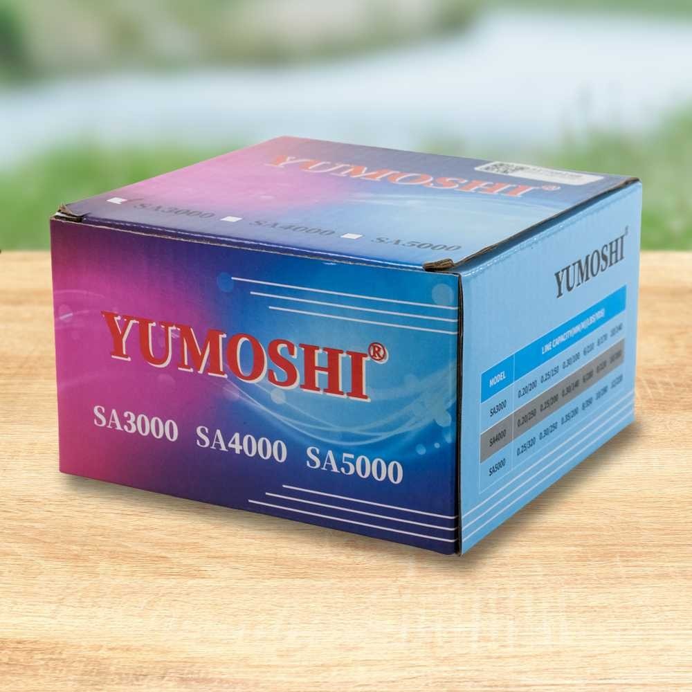 JKMLLCM YUMOSHI Series รอกตกปลาแบบหมุน 5.5:1 - SA3000