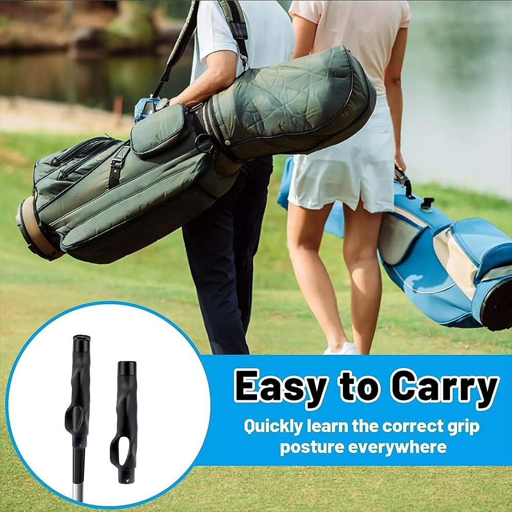 Anti-Slip Golf Grip Trainer with ABS Construction