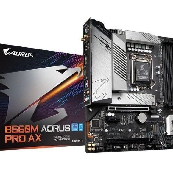 Gigabyte Snow แกะสลัก B560M AORUS PRO AX1200 รองรับ 10th Generation 11th Generation cpu เมนบอร์ด ddr