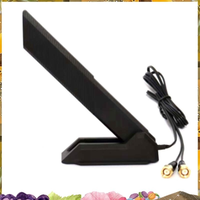 1 PCS WiFi 6E เสาอากาศ 2T2R 2.4G/5G/6G สีดําสําหรับ B660 H670 M13H Z690 เมนบอร์ด