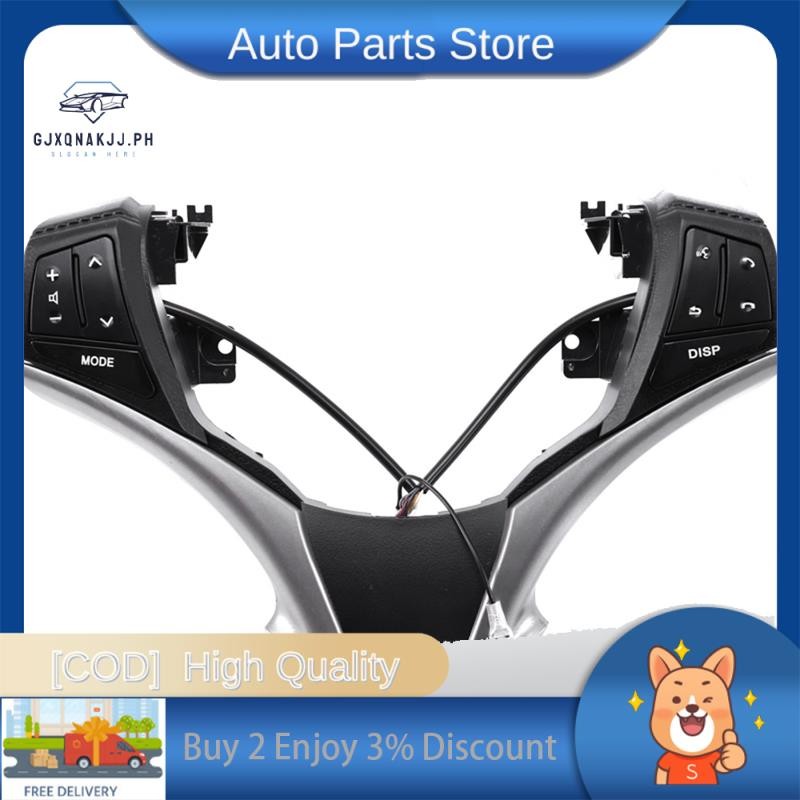 สวิตช์ควบคุมเสียง 84250-0D120 84250-0D120-E0 พวงมาลัยมัลติฟังก์ชั่น Fit สําหรับ 2013-2016 10 Key