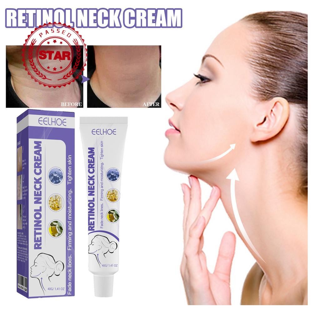 Retinol Firming And Lift Neck Cream Rejuvenation Brightening Skin Moisturizer Fade Neck Fine N7r8