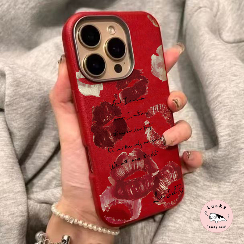 เคสไอโฟน 11 กราฟิตี้ริมฝีปากสีแดงพิมพ์นุ่ม สำหรับ IPhone 15 11 13 16 14 12 Pro Max 16 15 7 8 14 Plus XR X XS Max SE 2 3 ราคา ถูกที่สุด ดีลบีเคเค แกลเลอรีภาพที่ 5
