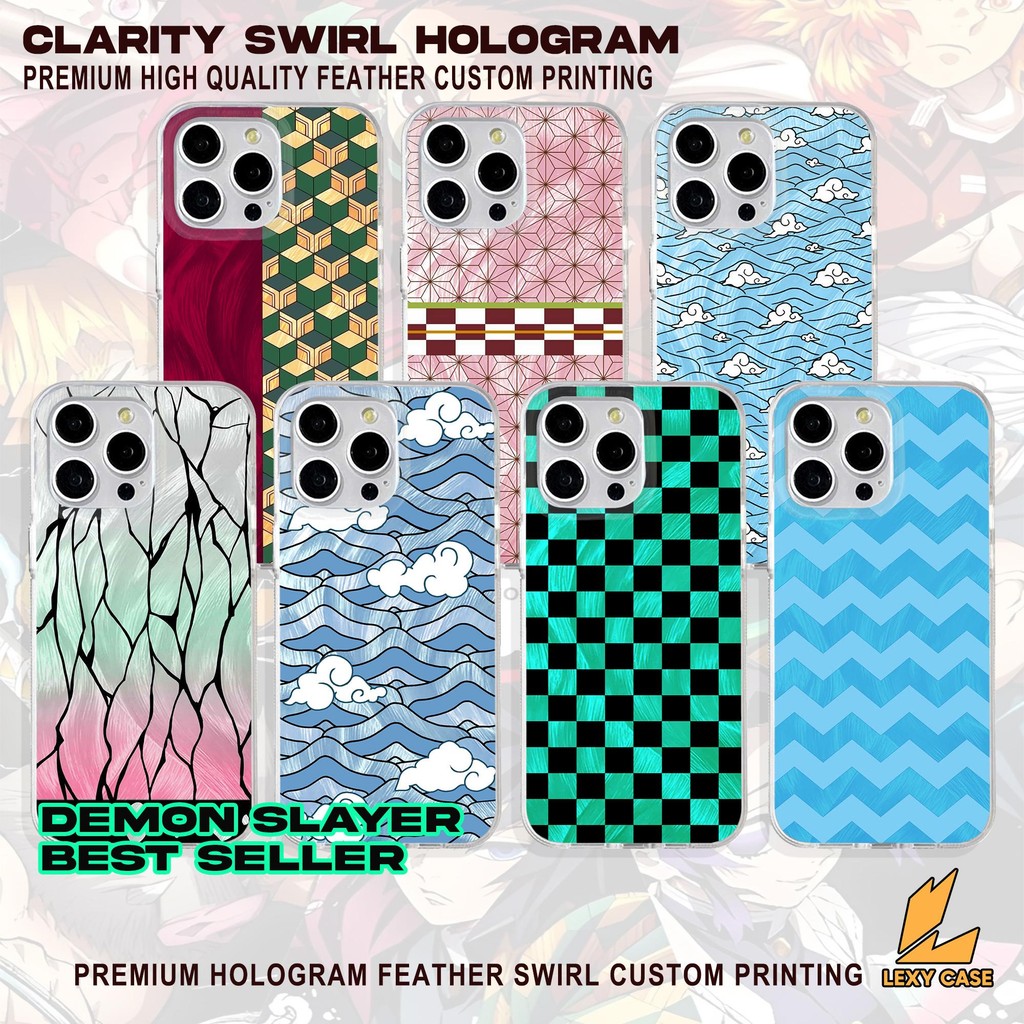 Demon SlayerสําหรับRedmi 12 12C 13 13C 9A 9C NOTE10 NOTE11 NOTE12 NOTE13 NOTE14 SM624 Softcaseโฮโลแก