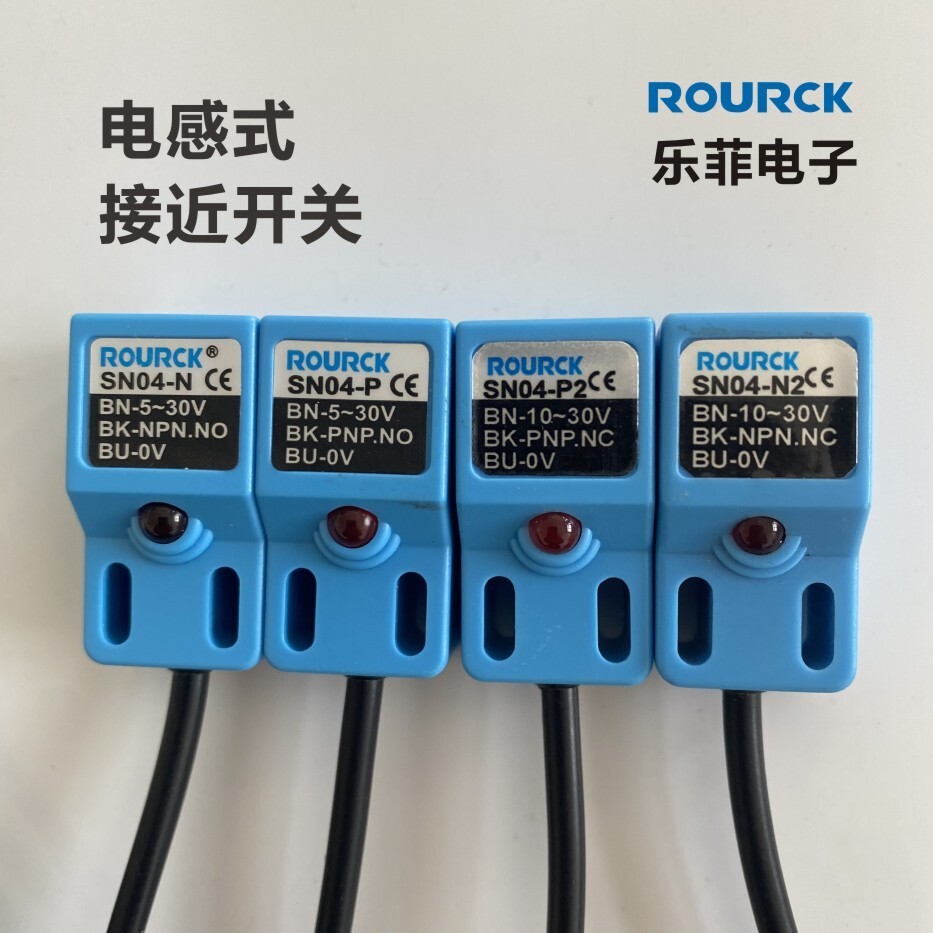 ROURCK Proximity Switch SN04-N SN04-P SN04-N2 P2 Limit Switch Square Proximity Switch