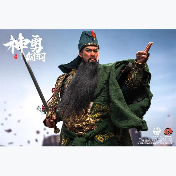 [Collection Boutique] พร้อมสต็อก 303TOYS JSTOYS 1/6 สามก๊กพระเจ้า Brave Guan Yu Guan Yunchang Movable Eye Soldier 0102 ราคา ถูกที่สุด ดีลบีเคเค