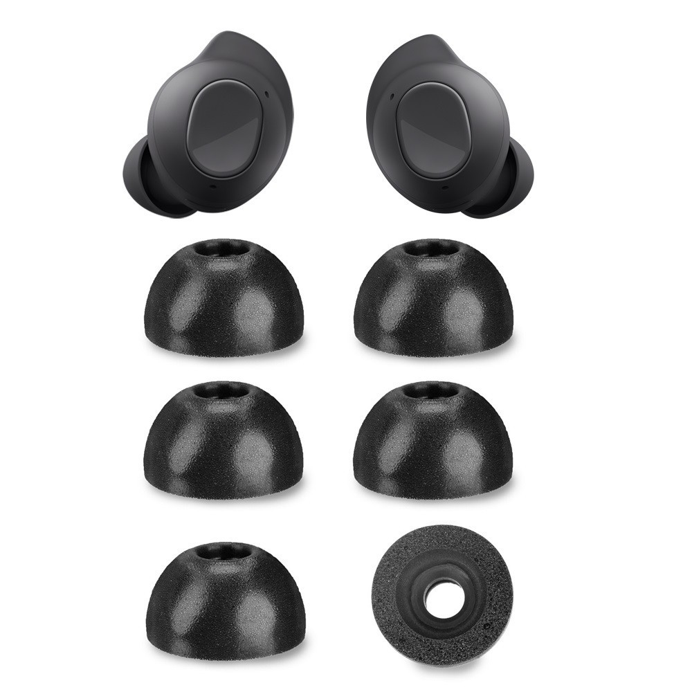 จุกหูฟังเมมโมรี่โฟม 3 คู่เข้ากันได้กับ Galaxy Buds FE / Galaxy Buds 2 / Buds+ จุกหูฟังทดแทนแบบนุ่มลด