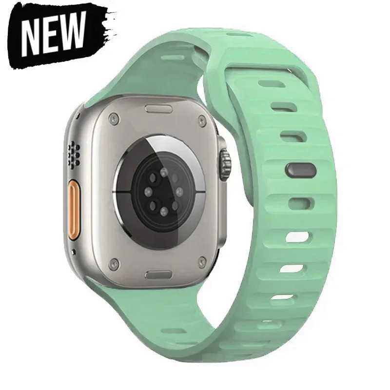 Fkm สายนาฬิกาข้อมือ ทนทาน สําหรับ  for Apple Watch ultra Band 49 มม. 40 มม. 41 มม. 42 มม. 49 มม. 44 